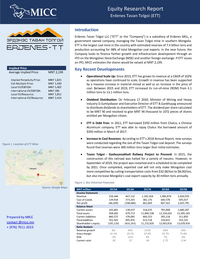 Erdenes Tavan Tolgoi -  Equity Research Report